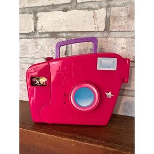 Vintage 2010 Polly Pocket Pop 'N Lock Fashion Change Photo Booth Playset